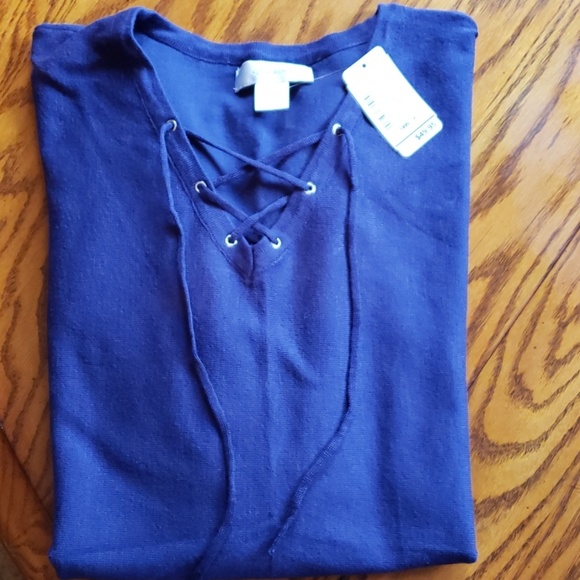 NWT CJ Banks short sleeve sweater - Picture 2 of 4